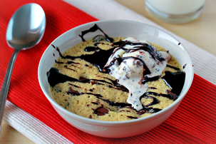 2-Minute Chocolate Chip Cookie For One 2-minute-microwave-chocolate-chip-cookie-for-one