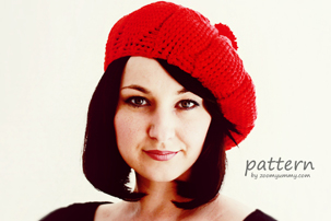 Crochet Beret (PATTERN) crochet-beret-pattern