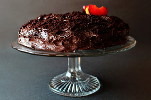 Chocolate Cake chocolate cake with chocolate buttercream frosting recipe with step by step pictures and list of ingredients, chocolate cake, chocolate butter cream frosting, pictures, images, ingredients