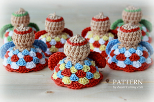 Crochet Angel Ornaments (PATTERN) crochet-pattern-crochet-angel-ornaments