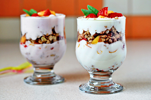 Fruit Yogurt Parfaits fruit yogurt parfaits recipe with step by step pictures, parfaits recipe, yogurt parfaits, creamy parfaits, pictures, ingredients, images