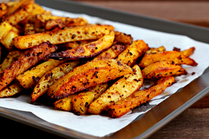 Man-Approved Spicy Oven Fries man-approved spicy oven fries recipe with step by step pictures, how to make oven fries, how to make spicy oven fries, pictures, images, ingredients