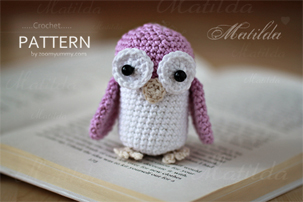 Matilda The Owl (PATTERN) crochet matilda the owl amigurumi