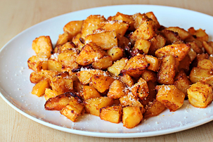 Parmesan Roasted Potatoes Parmesan roasted potatoes recipe with step by step pictures, how to make Parmesan roasted potatoes, recipe, ingredients, pictures, images