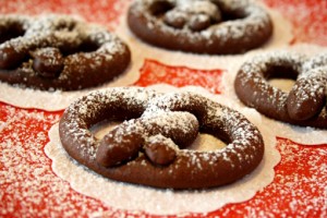 Chocolate Pretzels chocolate pretzels recipe with step by step pictures and list of ingredients, homemade chocolate pretzels cookies, chocolate, pictures, ingredients, images