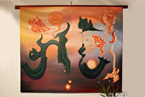My Mom Is Gorgeous... Part I wonderful modern abstract oil paintings Europe, in situ art, folk art, central European art, selling paintings