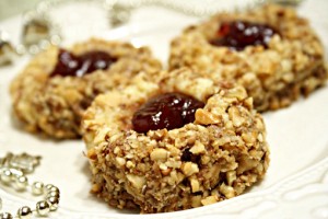 Thumbprint Cookies thumbrint cookies recipe with step by step pictures, ingredients, pictures, recipe, images, Christmas cookies, holiday cookies