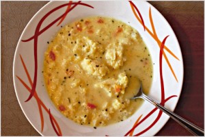 Cauliflower Soup cauliflower soup recipe with step by step pictures and list of ingredients