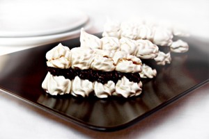 Meringues with Coffee Filling meringues with coffee filling recipe with step by step pictures, pictures, images, ingredients