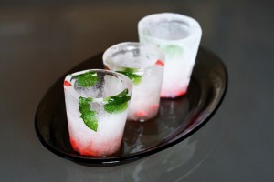 Ice Shot Glasses ice shot glasses tutorial with step by step pictures, how to make ice shot glasses, images, ingredients, pictures