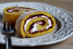 Strawberry Roulade strawberry roulade recipe with step by step pictures, ingredients, pictures, recipe, images, strawberry swiss roll, strawberry jelly roll, jelly roll recipe, jelly roll tutorial, vanilla jelly roll with cream