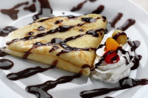 Crepes with Cream Cheese Filling crepes with cream cheese filling recipe with step by step pictures and list of ingredients, homemade crepes, how to make cream cheese filling, pancakes, pictures, images, ingredients