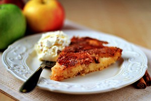 Cinnamon and Apple Cake cinnamon and apple cake recipe with step by step pictures and list of ingredients, apple coffee cake, apple cake recipe, pictures, images, ingredients