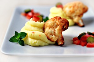 Breaded Cauliflower breaded cauliflower recipe with step by step pictures and list of ingredients, fried cauliflower with breadcrumbs coating recipe