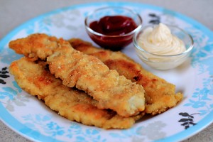 Crispy Chicken Fingers crispy chicken fingers recipe with step by step pictures and list of ingredients, how to make crispy chicken fingers, ingredients, pictures, images