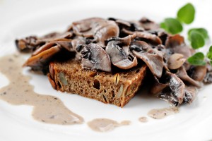 Mushroom Ragout on Garlic Toast mushroom ragout on garlic toast recipe with step by step pictures, mushroom ragout, mushroom sauce, recipe ingredients, pictures, images