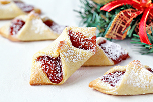 Bowtie Cookies bowtie cookies recipe with step by step pictures and list of ingredients, bowtie cookies, Christmas cookies