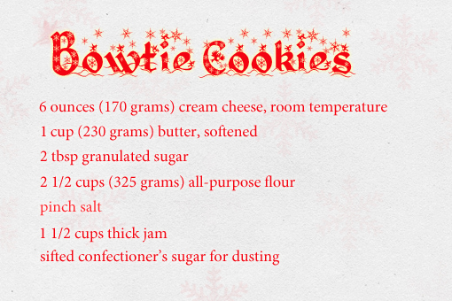 sweets: Bowtie Cookies