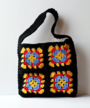 Granny Square Purse granny square purse