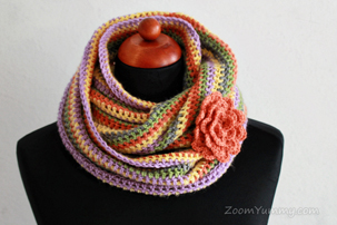 Easy Crochet Infinity Scarf (FREE PATTERN!) Easy Crochet Infinity Scarf Free Pattern