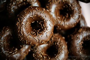 Baked Chocolate Donuts With Chocolate Glaze Baked Chocolate Donuts With Chocolate Glaze