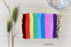 Colorful Woven Coasters DIY (FREE PATTERN!) Colorful Woven Coasters DIY (FREE PATTERN!)