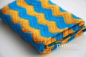 Crochet Chevron Infinity Scarf (PATTERN) Crochet Chevron Infinity Scarf