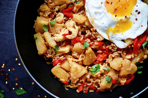 Thai Pineapple Fried Rice Thai Pineapple Fried Rice Recipe