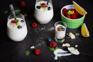 Swedish Cream With Berries Swedish Cream With Berries Recipes
